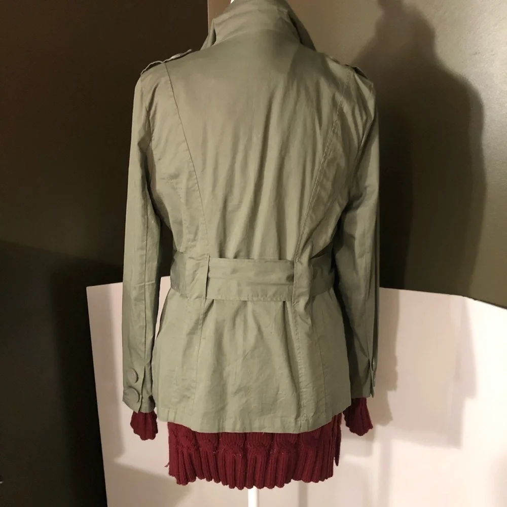 Last Kiss Khaki Green Jacket Size L